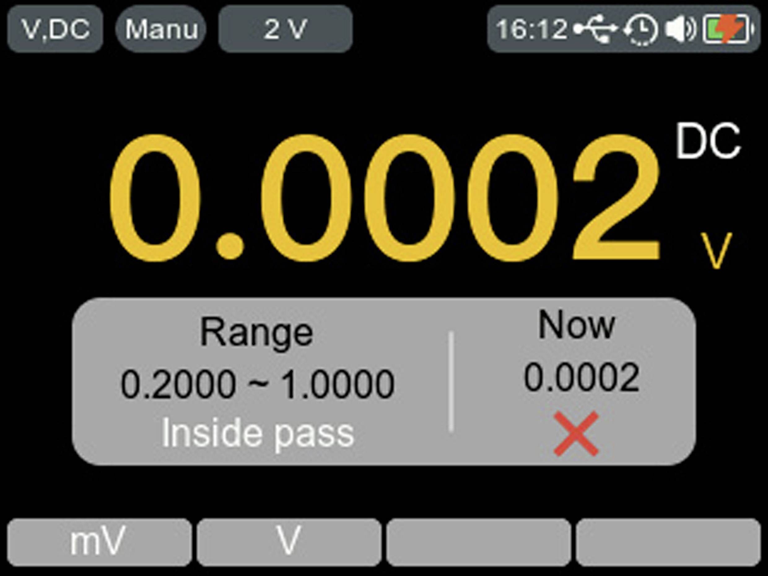 VOLTCRAFT VC-44 Handheld multimeter Digital CAT III 1000 V Display (counts): 20000-5