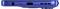 Bottom view of a blue smartphone showing speaker, USB-C port, microphone, and headphone jack.