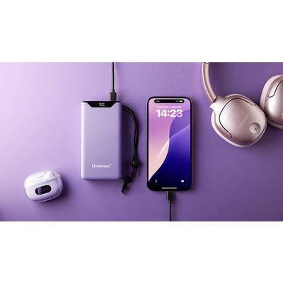 Intenso Intenso Power Bank F20000 purple Power bank 20000 mAh Quick Charge 3.0, Power Delivery 3.0, PPS LiPo USB C®, USB-4