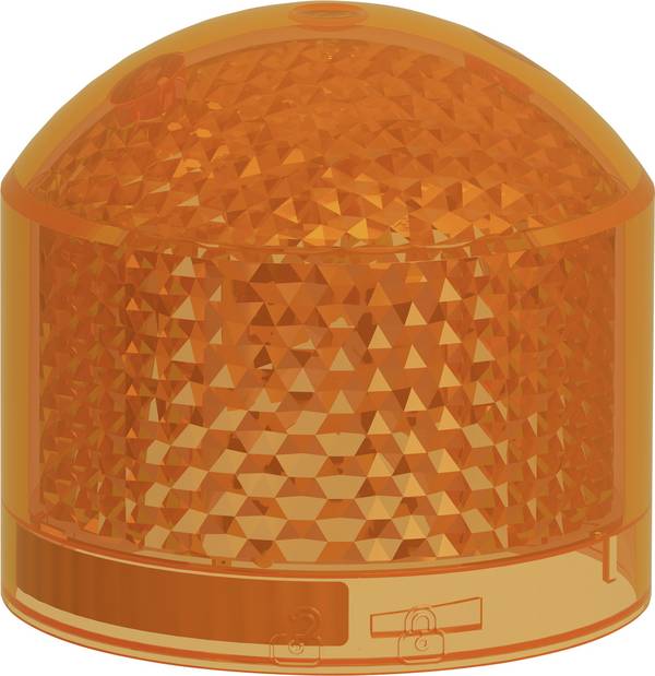Schneider Electric Signal tower component XVB7L25 XVB7L25 LED Orange 1 pc(s)