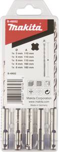 Makita  B-49052  Masonry twist drill bit set     1 Set
