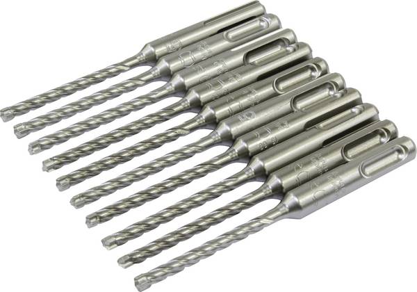 Makita B-63236 Solid carbide metal Masonry twist drill bit set 5.5 mm Total length 115 mm SDS-Plus 10 pc(s)