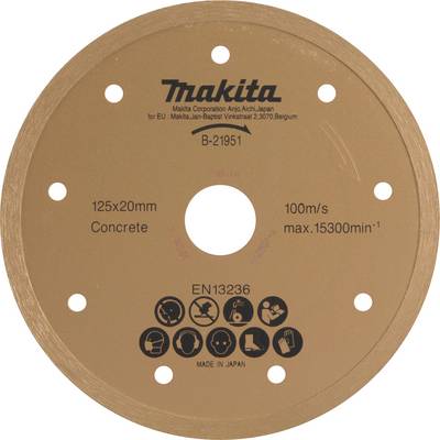 Makita B-21951 Diamond cutting disc Diameter 125 mm 1 pc(s)-0