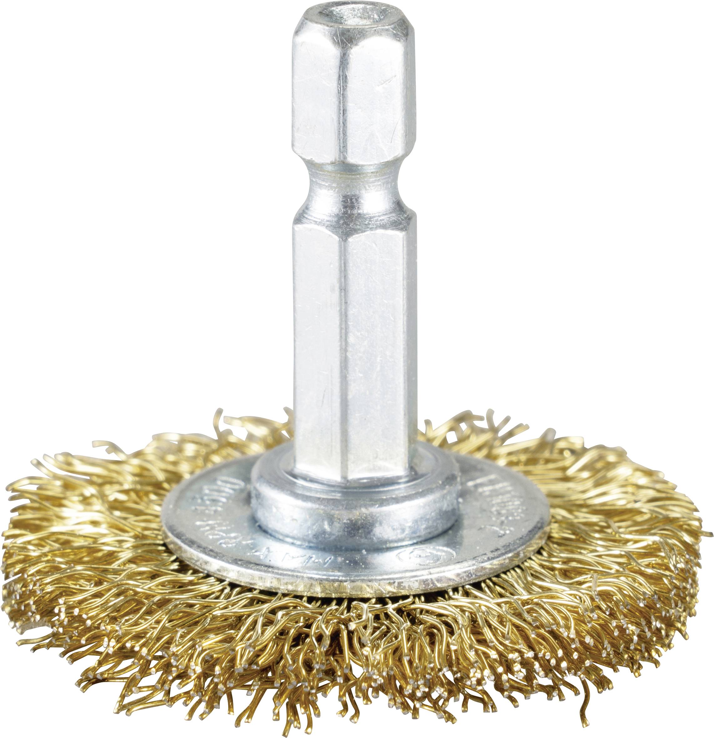 Makita Makita 38 mm brass 1/4" D-73651 round brush D-73651 1 pc(s)-0