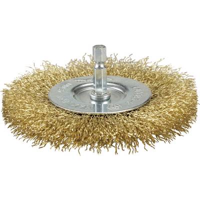 Makita Makita 100 mm brass 1/4" D-73695 round brush D-73695 1 pc(s)-0
