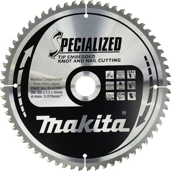 Makita  B-42391 Circular saw blade   1 pc(s)
