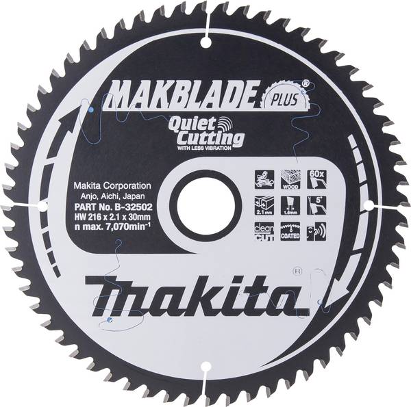Makita  B-32502 Circular saw blade   1 pc(s)