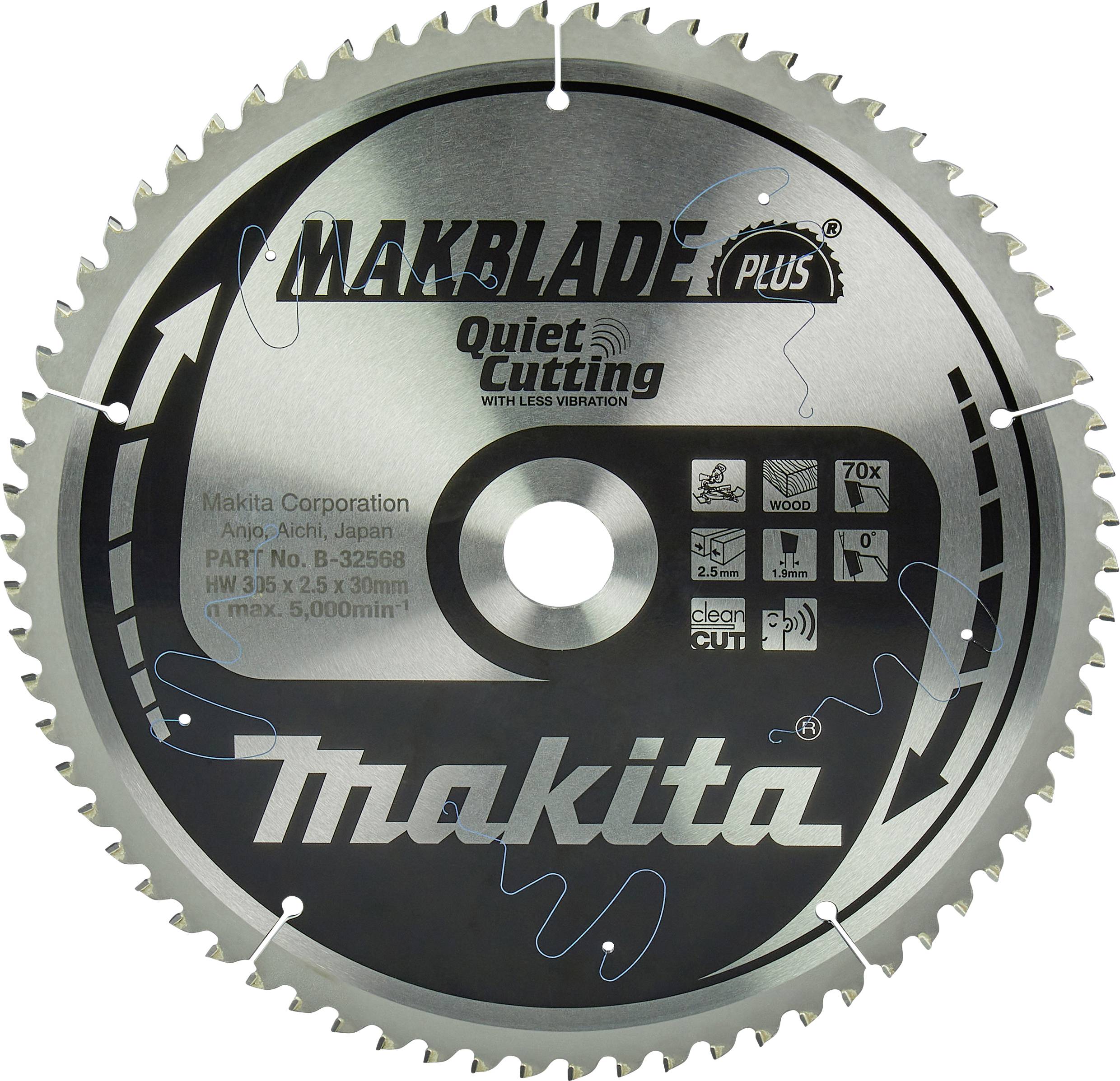 Makita B-32568 B-32568 Circular saw blade 305 x 30 x 2.5 mm 1 pc(s)-0