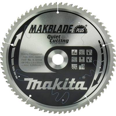 Makita B-32568 B-32568 Circular saw blade 305 x 30 x 2.5 mm 1 pc(s)-0