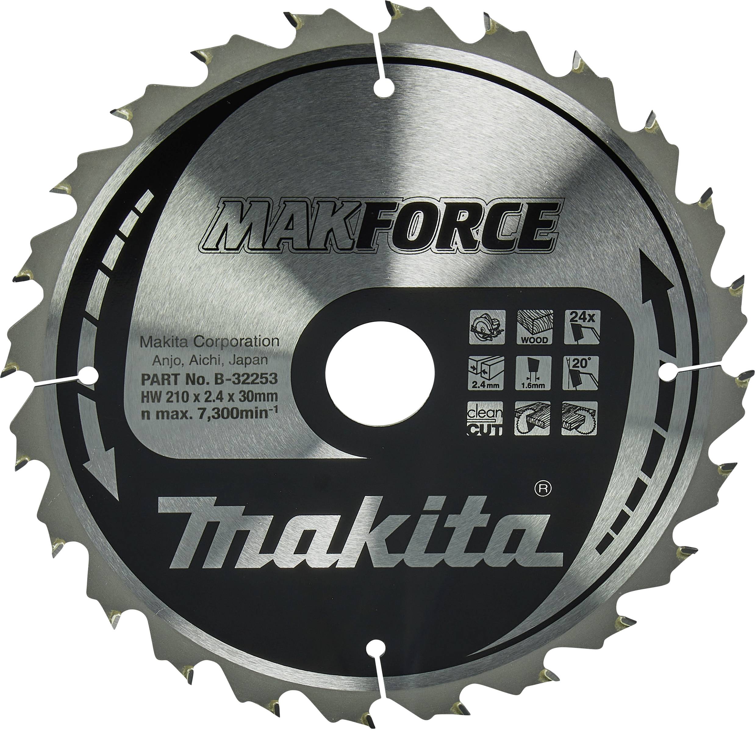 Makita B-32253 Circular saw blade 1 pc(s)-0