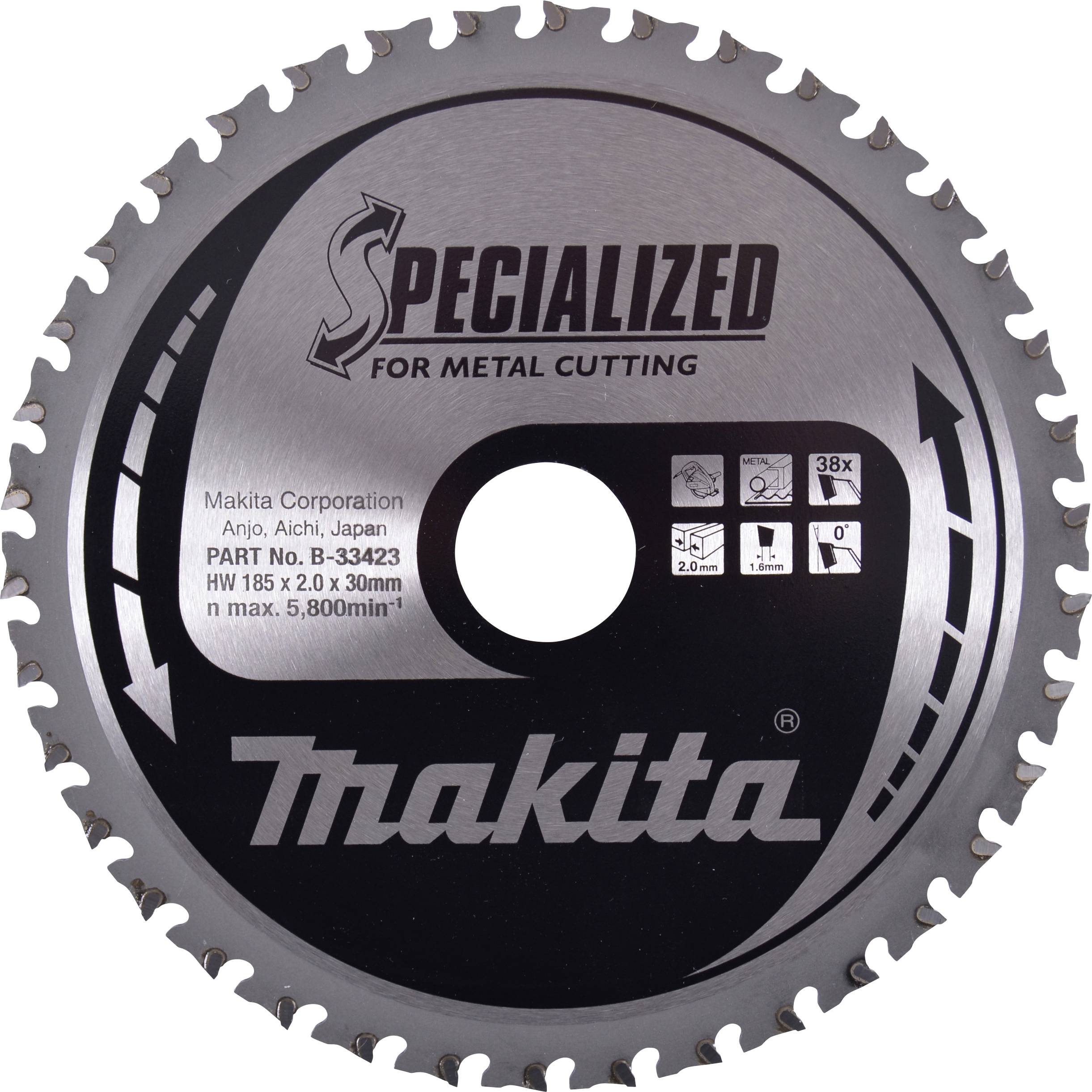Makita B-33423 Circular saw blade 1 pc(s)-0