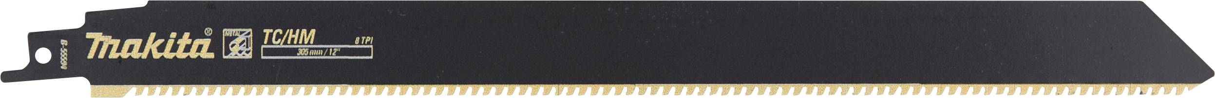 Makita B-55594-10 Makita Reciprocal sheet TC 305/8T 10pcs. B-55594-10 Saw blade length 305 mm 10 pc(s)-0