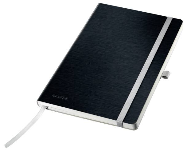 Leitz 44531094 Notebook Blank Satin black No. of sheets: 80 A5