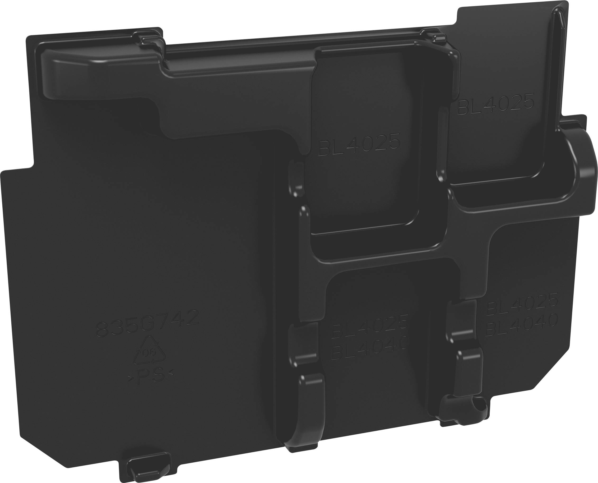 Makita 835G74-2 835G74-2 Toolbox insert (L x W x H) 380 x 285 x 35 mm-0