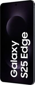 Samsung Galaxy S25 Edge Smartphone  512 GB 17 cm (6.7 inch) EEC A (A - G) Black Android OS Dual SIM