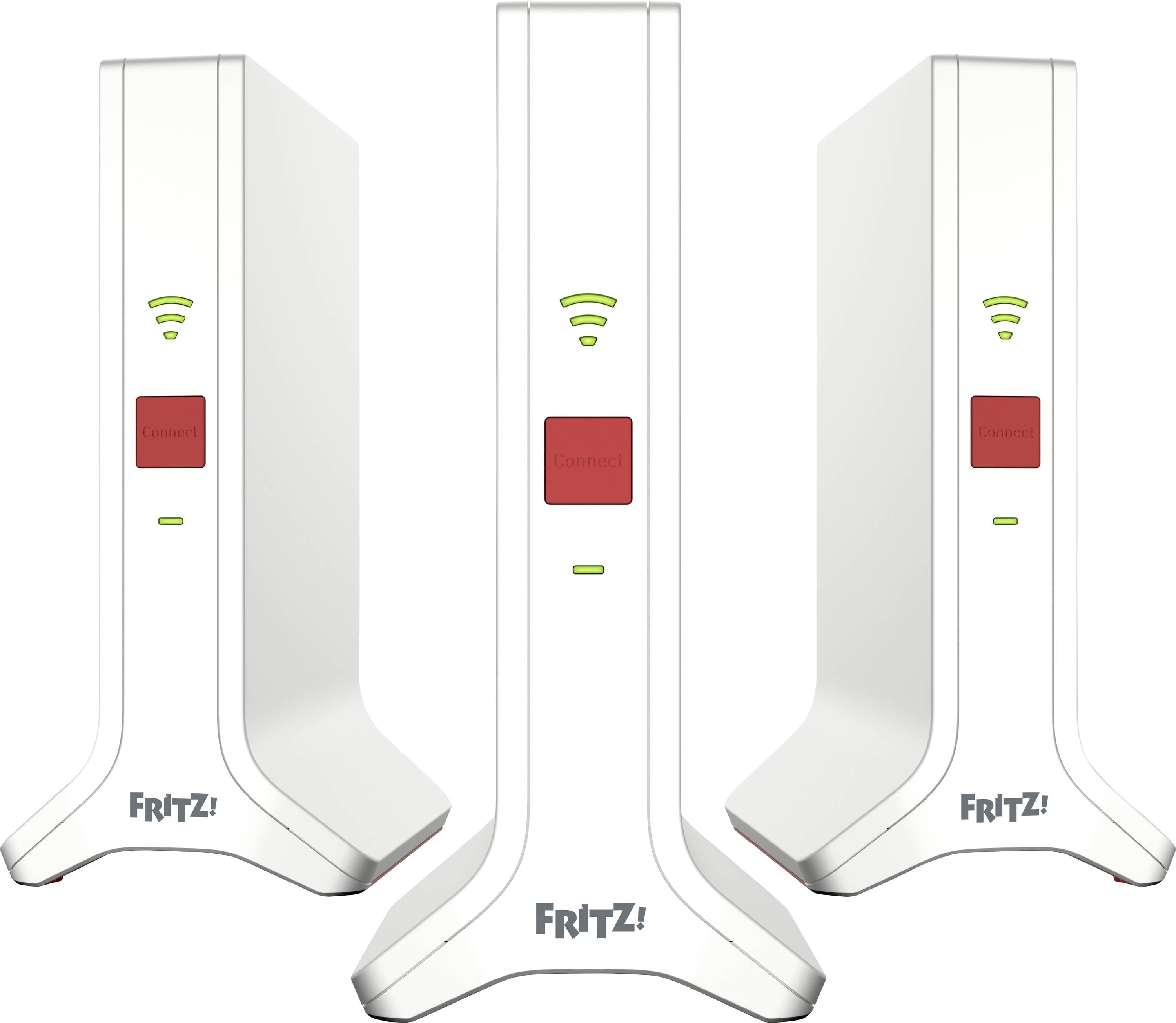 FRITZ! Wi-Fi repeater FRITZ!Mesh Set 4200 3er-Set 20003107 LAN 10/100/1000 MBit/s Mesh support