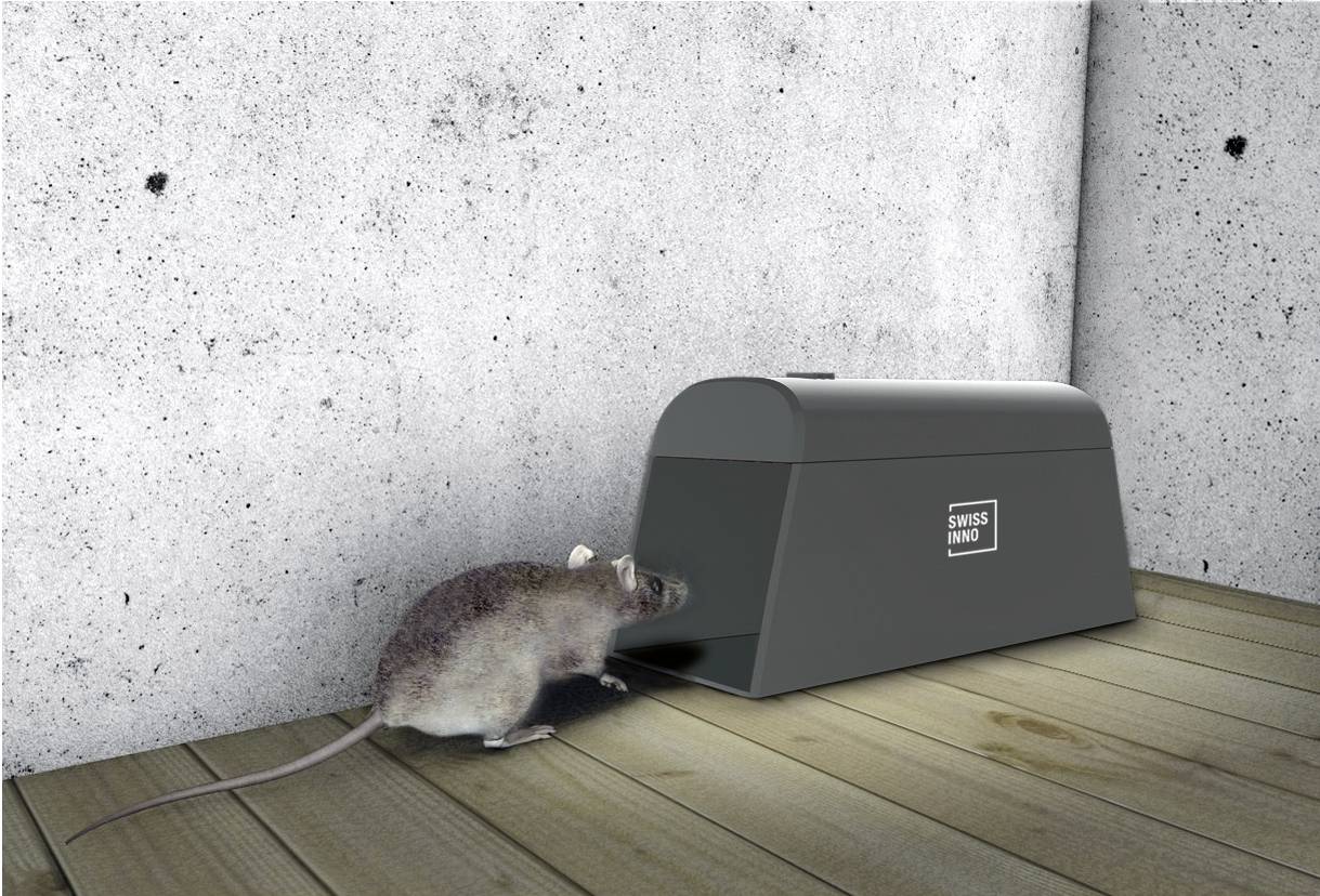 Swissinno Elektr. Maus-und Rattenfalle SuperCat mit Bluetooth Mousetrap 1 pc(s)-12