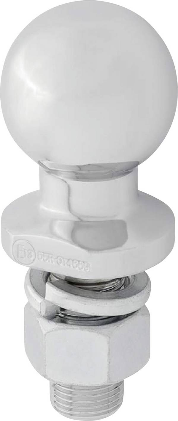 IWH Tow ball  Permissable bearing load=2 kg 50 mm Silver steel