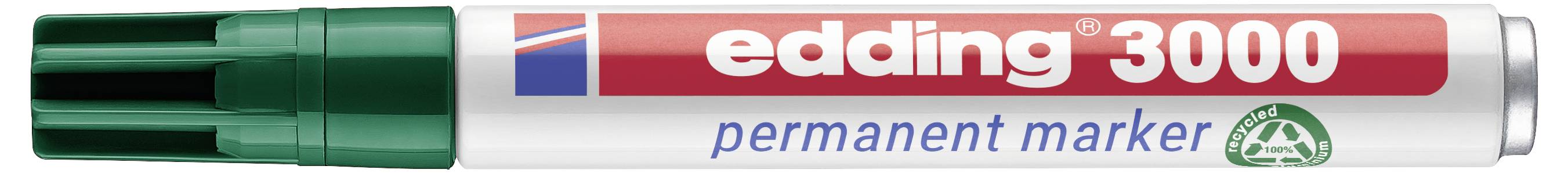 Edding e3000 4-3000004 Permanent marker Green waterproof: Yes-3