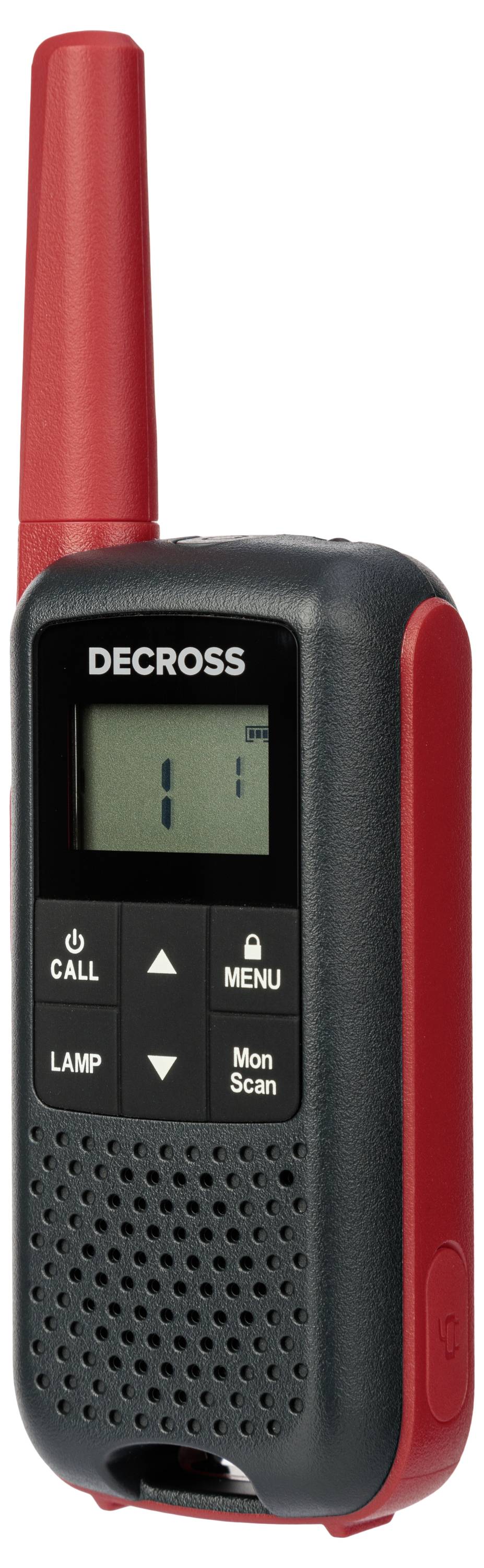 DECROSS DC63 Rot 2er-Set DC6313104302000 PMR handheld transceiver-3