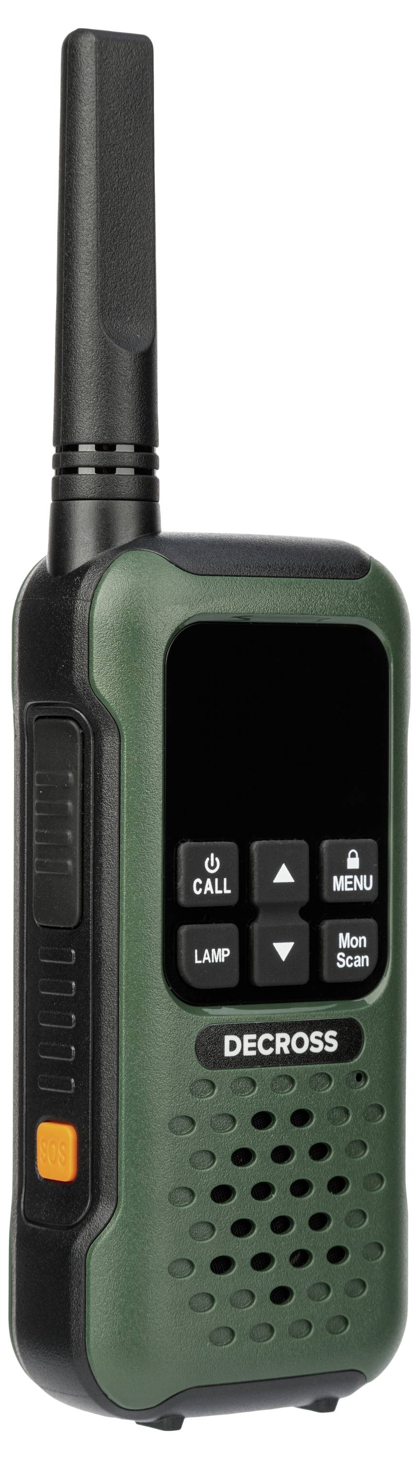 DECROSS DC93 Dunkelgrün 2er-Set DC9315114502000 PMR handheld transceiver-2