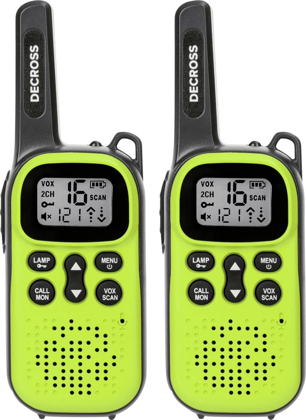 DECROSS DC44 Gruen 2er-Set DC4412103302000 PMR handheld transceiver