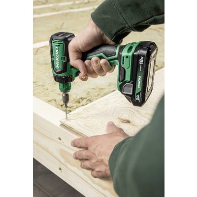 HiKOKI DS18DDQWRZ Cordless drill 18 V 2.0 Ah Li-ion incl. spare battery, incl. charger, incl. case-4