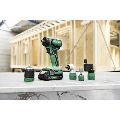 HiKOKI DS18DDQWRZ Cordless drill 18 V 2.0 Ah Li-ion incl. spare battery, incl. charger, incl. case-7