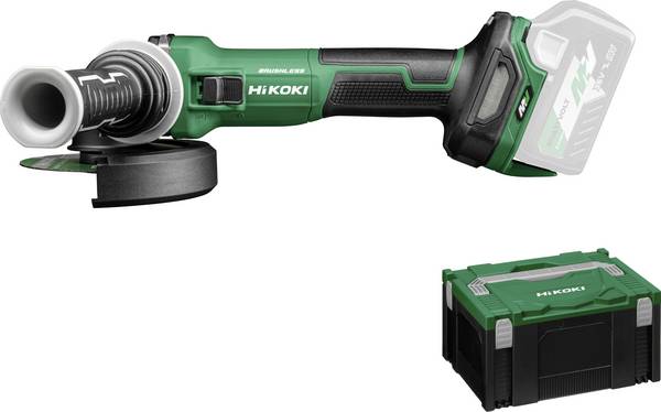 HiKOKI G3613DVEW2Z Cordless angle grinder 125 mm w/o battery, incl. case 1500 W