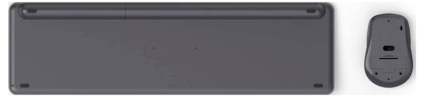 Hama Multi-Device-Tastatur-Maus-Set "WKM-550", kabellos, Funk/BT, SW, QWERTZ DE Wireless Keyboard and mouse set German, -4