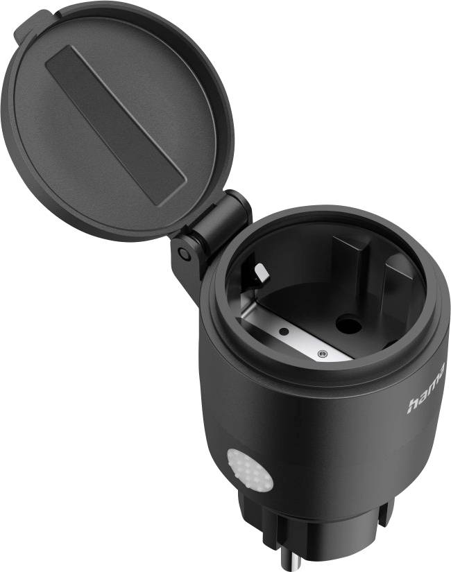 Hama Smarte WLAN-Steckdose, f. außen IP44, Matter, Stromverbrauchsmesser, 2.300W Socket