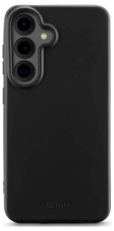 Hama Handyhuelle Fantastic Feel fuer Samsung Galaxy S25, Schwarz Cover Samsung Galaxy S25 Black 00080563