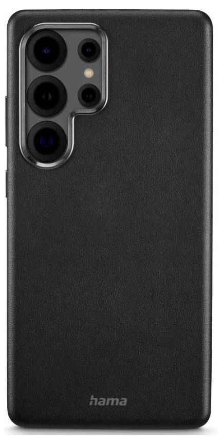Hama Handyhuelle Eco Premium fuer Samsung Galaxy S25 Ultra, Schwarz Cover Samsung Galaxy S25 Ultra Black 00080587