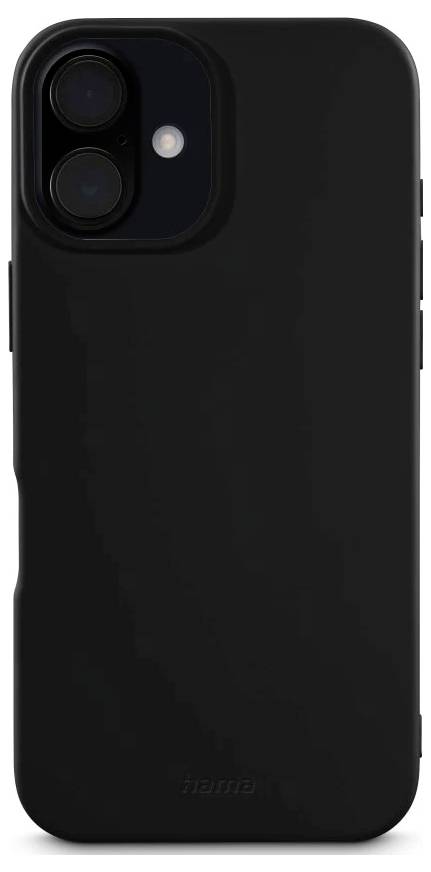 Hama Handyhuelle Fantastic Feel fuer Apple iPhone 16, magnetisch, Schwarz Cover Apple iPhone 16 Black 00123758