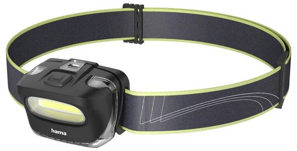<br> Hama<br> <br> 00228614<br> COB LED<br> Headlamp<br> Adjustable<br> <br> 110 lm<br> 19 h<br> 83.00 g<br>
