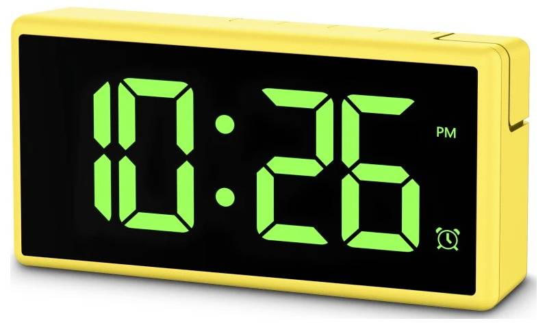 Hama 00222210 Alarm clock Yellow-4
