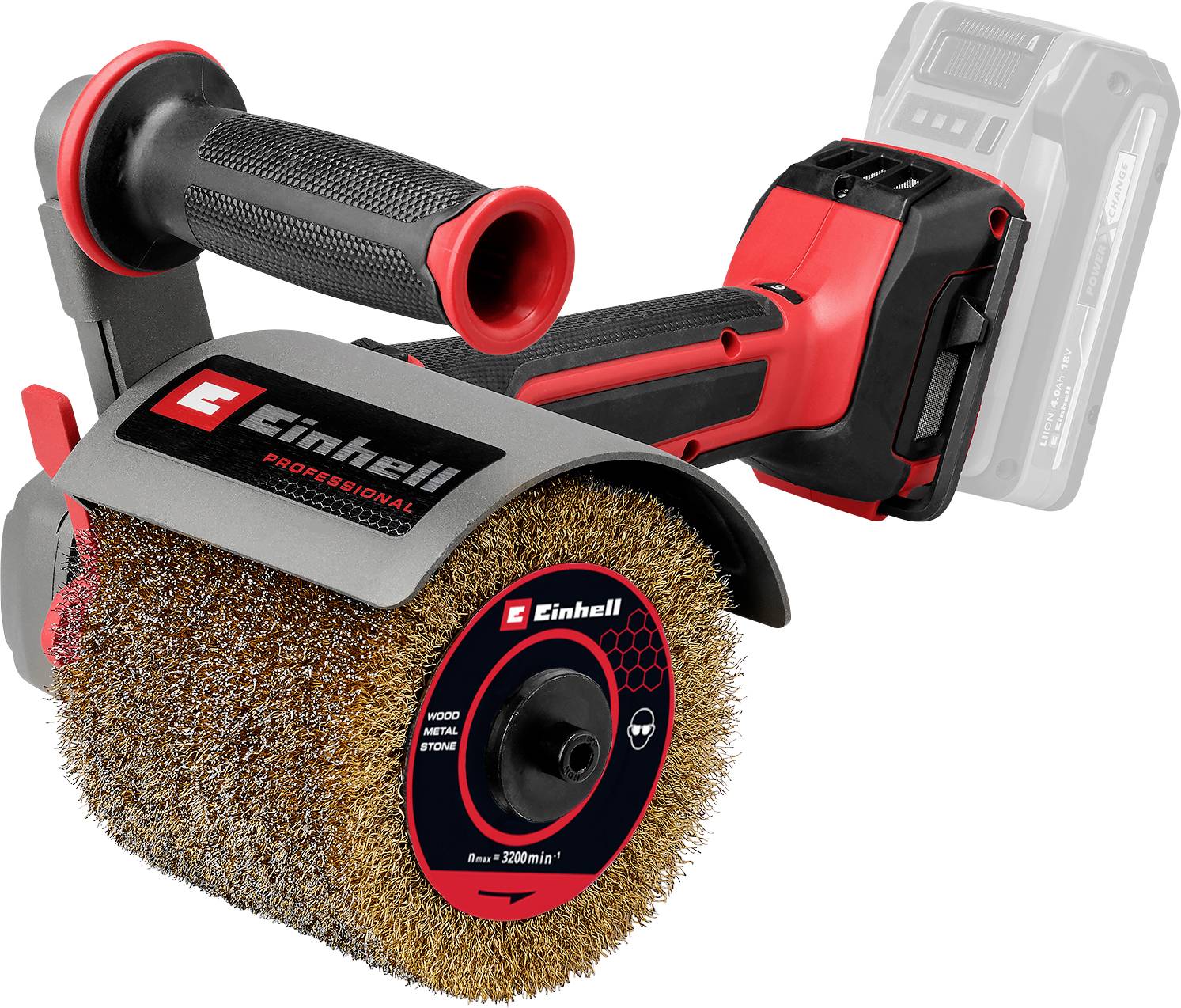 Einhell Professional TP-BR 18/32 Li BL Solo 4468000 Wheel sander-0