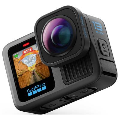 GoPro HERO13 Black Ultra Wide Edition Action camera 4K, 5.3K, 2.7K, Touchscreen, Ultra HD, Waterproof, GPS, Dustproof, B-2