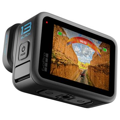 GoPro HERO13 Black Ultra Wide Edition Action camera 4K, 5.3K, 2.7K, Touchscreen, Ultra HD, Waterproof, GPS, Dustproof, B-4