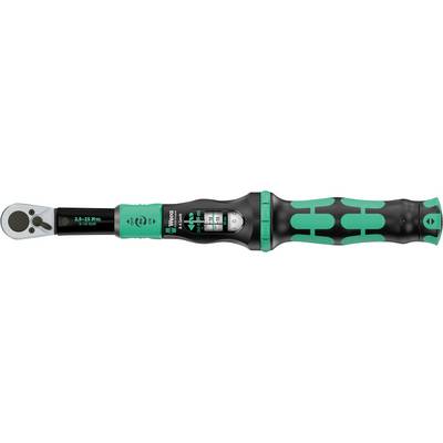 Wera Click-Torque Lock A 6 05075691001 Torque wrench Forward/reverse ratchet 1/4" (6.3 mm) 2.5 - 25 Nm-0
