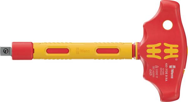 Wera 410 i VDE B RA VDE Square screwdriver  Spanner size (inch): 3/8 inch Blade length: 130 mm