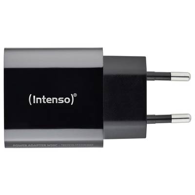 Intenso W20C black USB-C adapter 20 W USB-C® Black-3