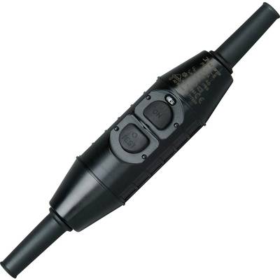 Kopp 196300018 RCCB in-line switch 230 V Black IP55-0