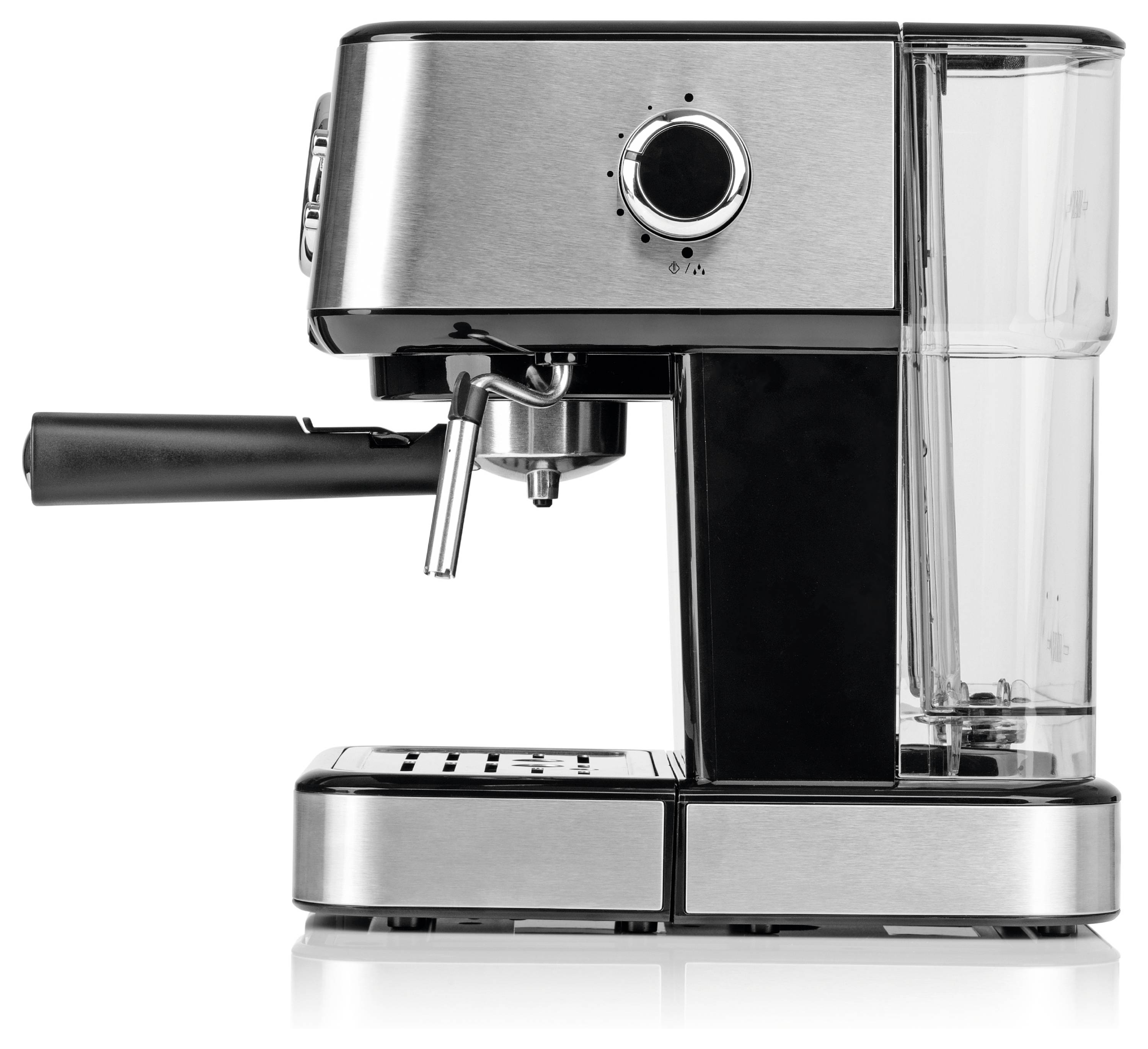 BEEM 05025 Espresso machine with sump filter holder Black, Silver 1100 W-1