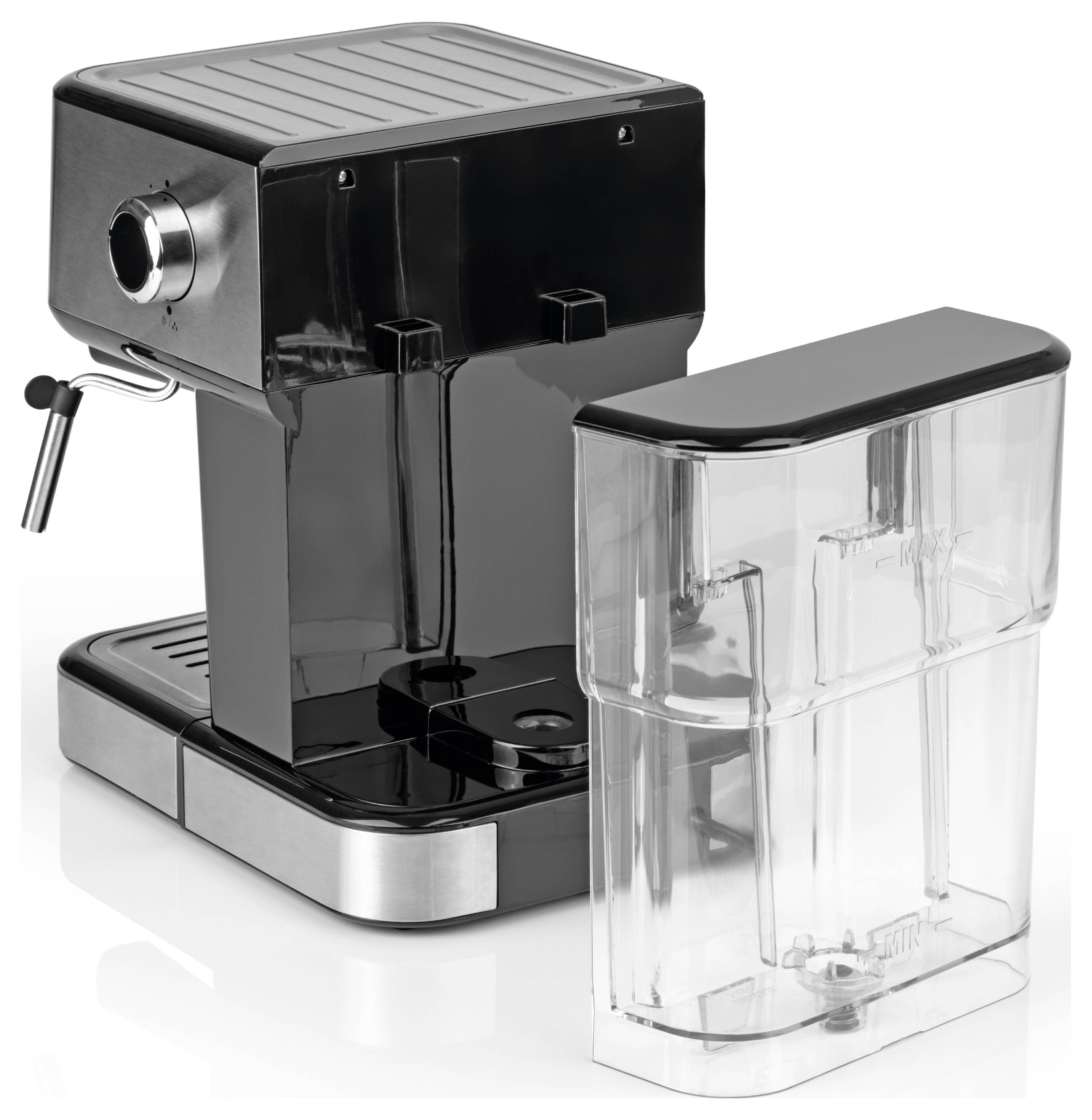 BEEM 05025 Espresso machine with sump filter holder Black, Silver 1100 W-2