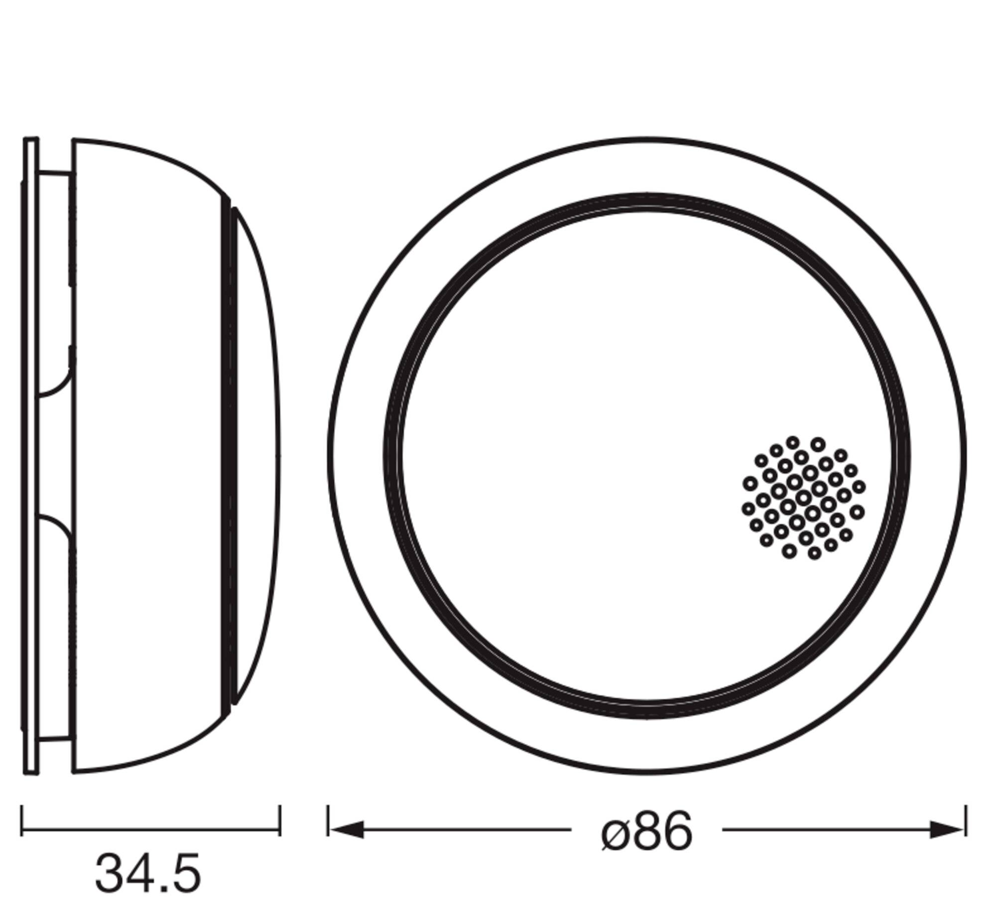 OSRAM HOMELIGHTING Smart+ Wireless smoke detector-4