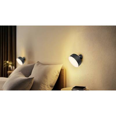 OSRAM HOMELIGHTING DECOR HELPER GADGET 830 USB Black 4058075849242 Wall light 1.80 W Black-4