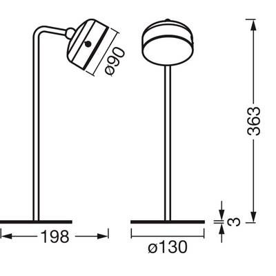OSRAM HOMELIGHTING DECOR HELPER GADGET 830 USB Black 4058075849242 Wall light 1.80 W Black-6