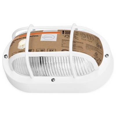 OSRAM HOMELIGHTING Bulkhead Essential Oval E27 White 4058075845565 Ceiling light, Wall light E-27 White-1