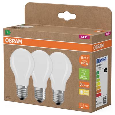 OSRAM HOMELIGHTING 4099854348051 LED (monochrome) EEC A (A - G) E-27 7.2 W Warm white 3 pc(s)-2